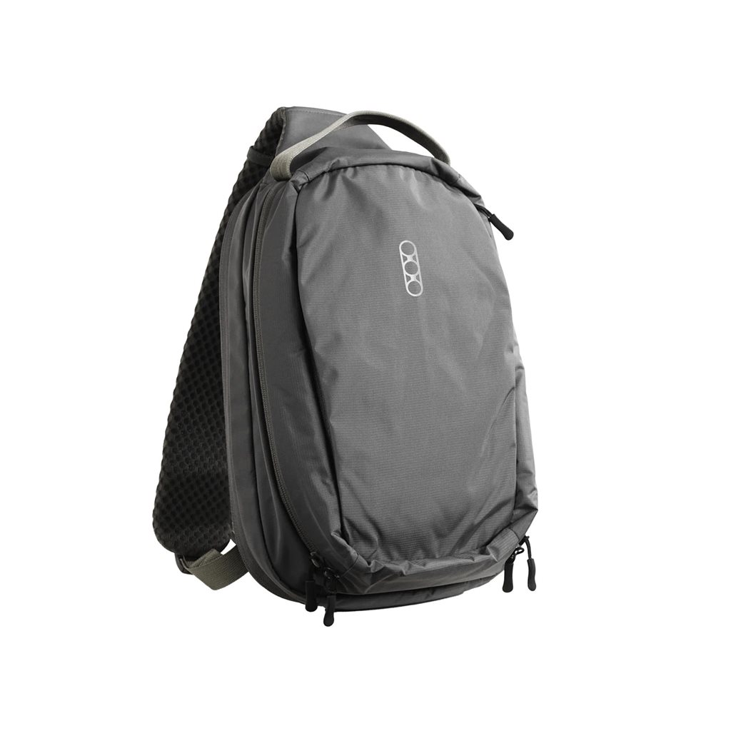 Levně EBERLESTOCK batoh přes rameno FADE SLING ŠEDÝ