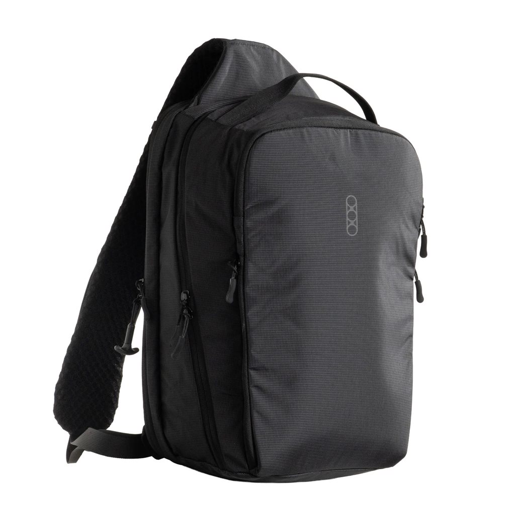 Levně EBERLESTOCK batoh přes rameno FADE SLING XL ČERNÝ