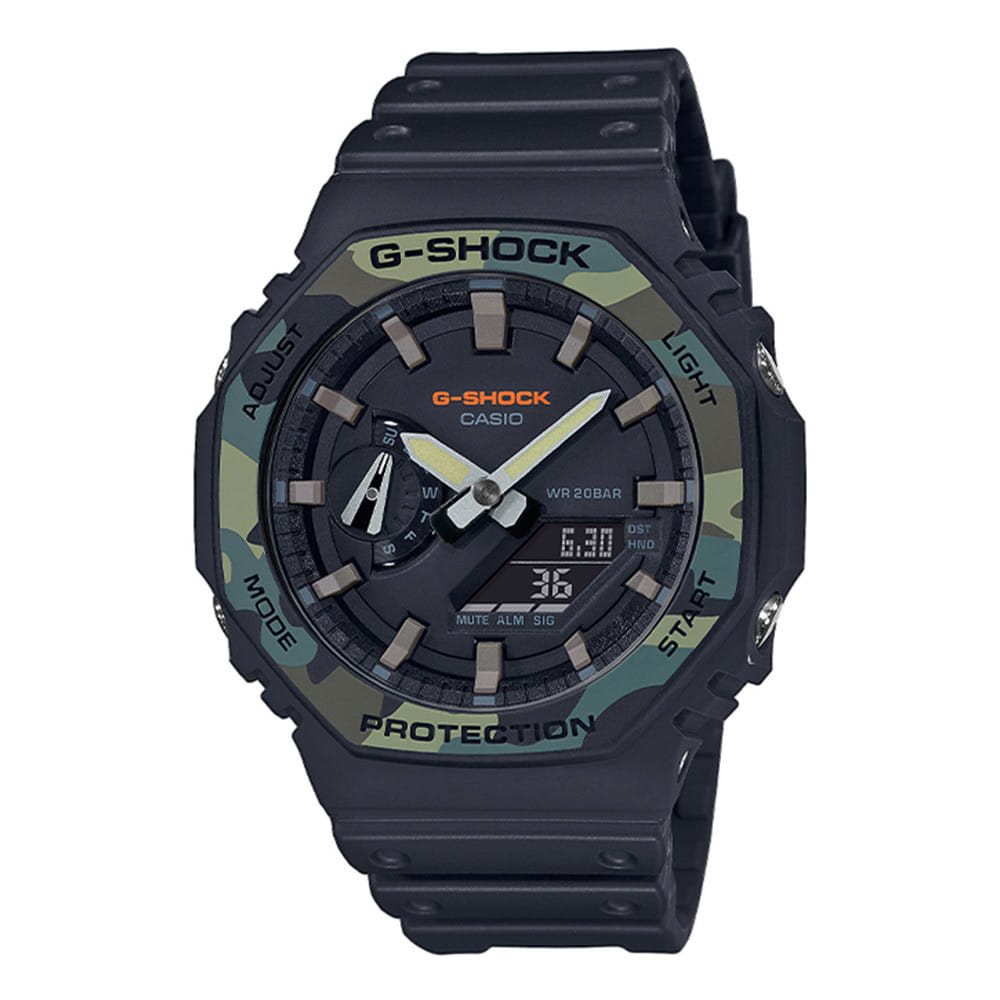 Levně G-SHOCK hodinky pánské sportovní GA-2100SU-1A CCE
