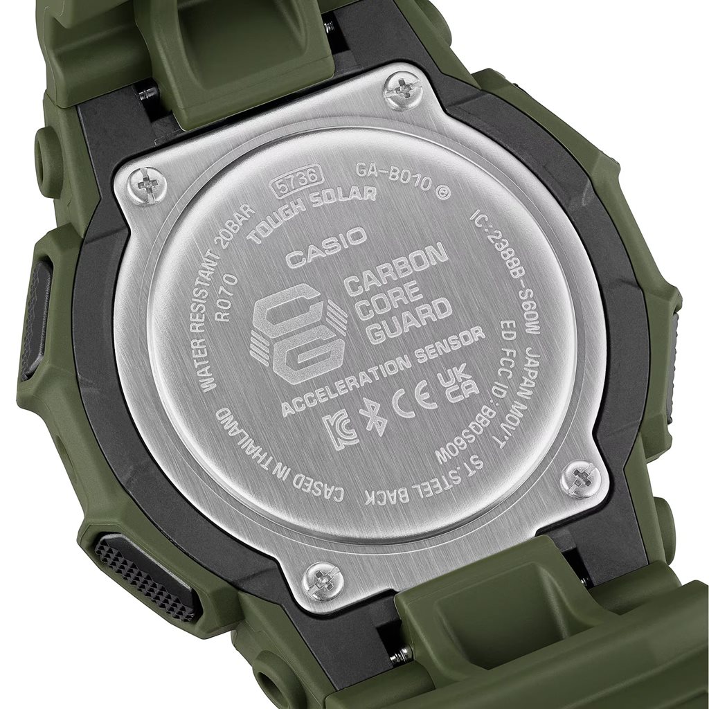 Hodinky pánské sportovní GA-B010 ZELENÉ