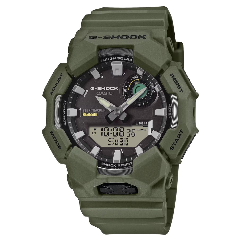Levně G-SHOCK hodinky pánské sportovní GA-B010 ZELENÉ
