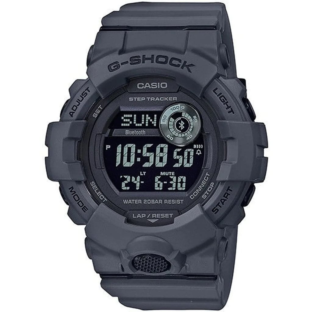 Levně G-SHOCK hodinky pánské sportovní GBD-800UC-8 ŠEDÉ