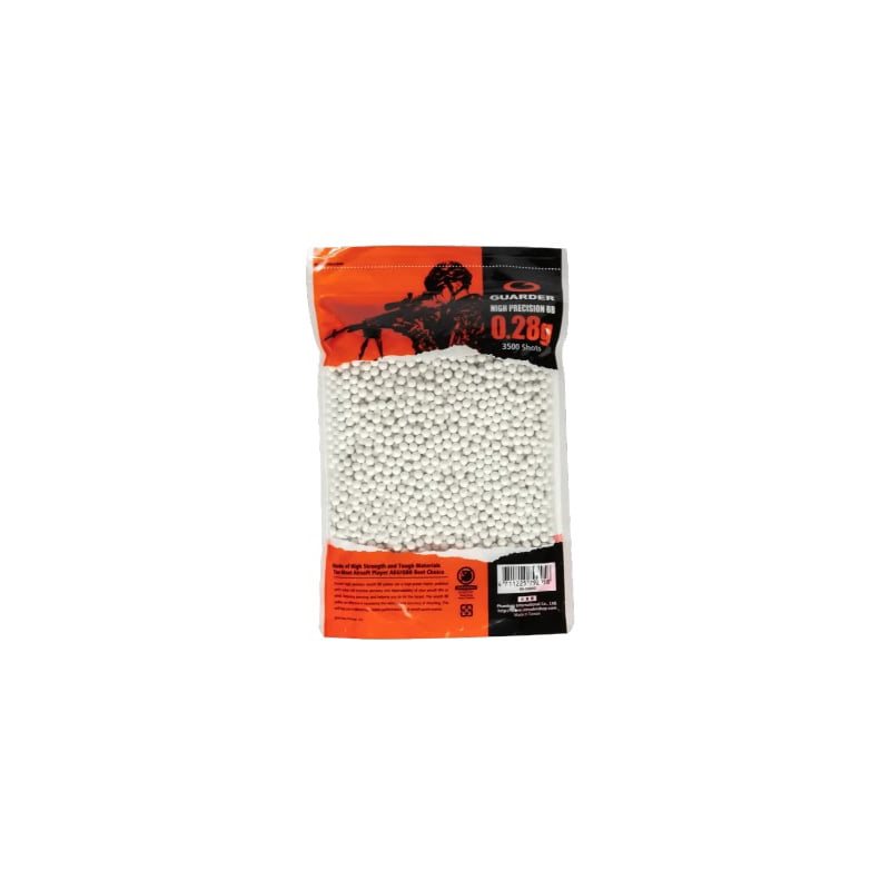 Levně Kuličky airsoft Guarder 0.28g 3500ks