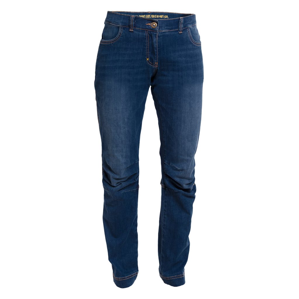 Levně Kalhoty dámské riflové HALLEY LADY denim