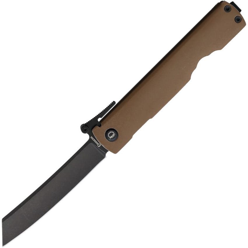 Nůž zavírací HIGONOKAMI VG-10 HNĚDÝ