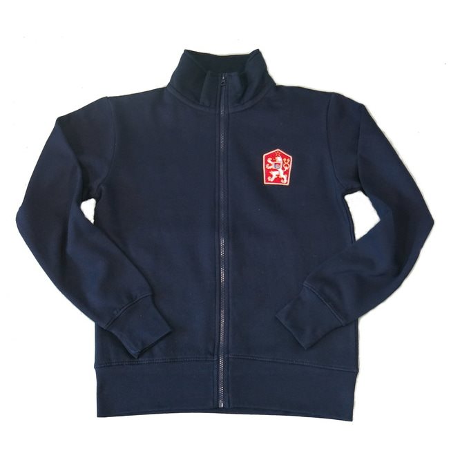 Levně Mikina retro ČSSR MODRÁ