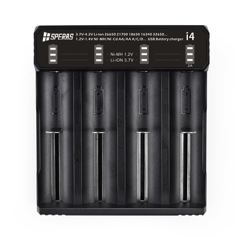 Nabíječka i4 univerzální pro 4 baterie