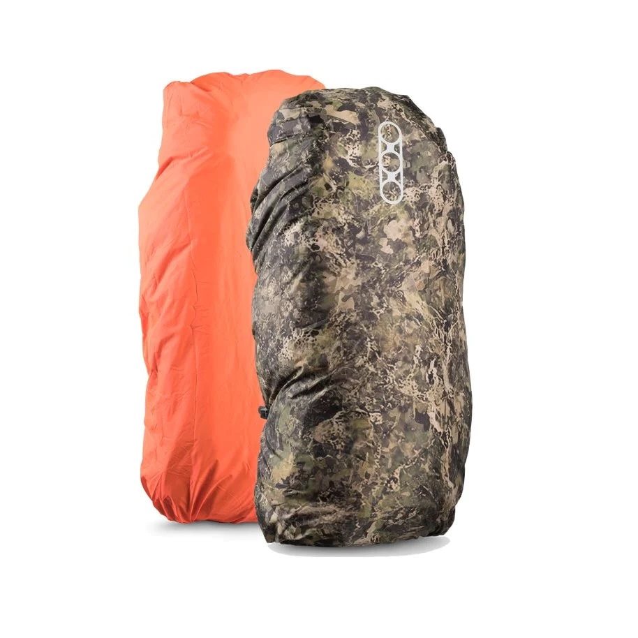 Levně EBERLESTOCK převlek na batoh oboustranný MOUNTAIN / ORANŽOVÝ velký