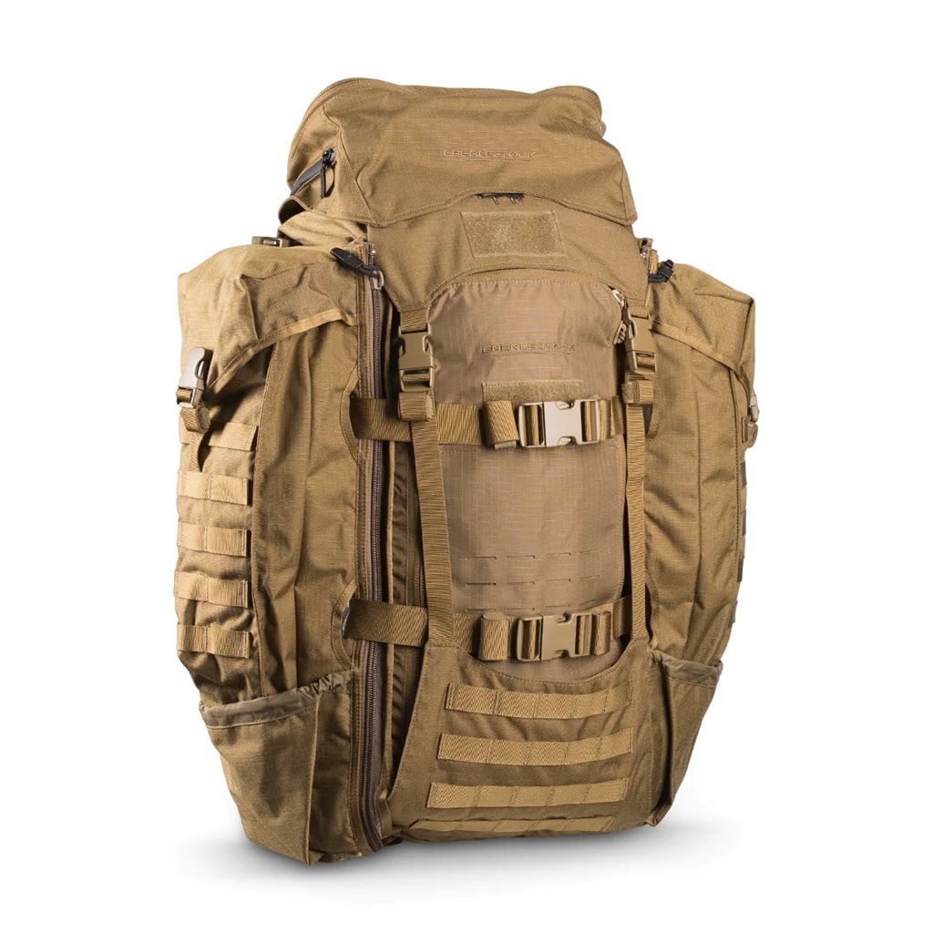 Levně EBERLESTOCK batoh SKYCRANE II PACK COYOTE BROWN