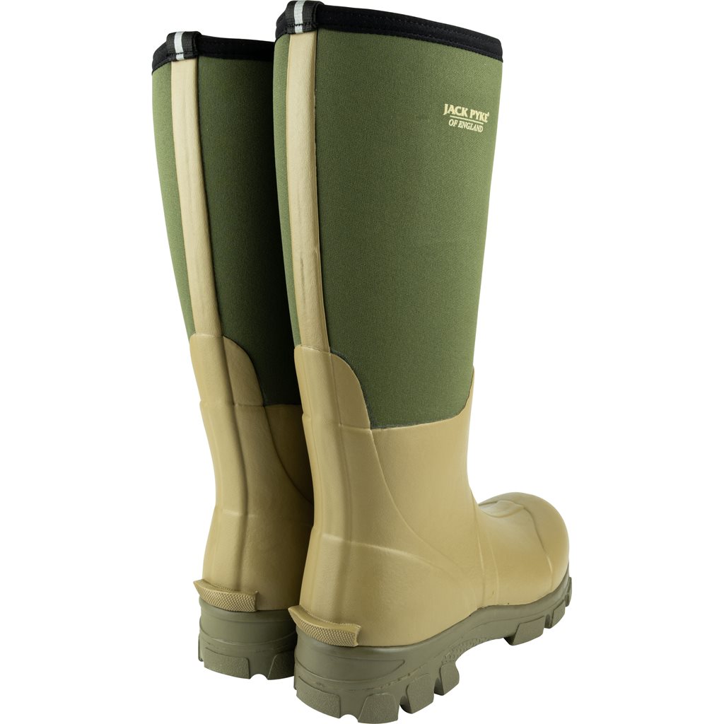 Holínky ASHCOMBE WELLINGTON neoprenové ZELENÉ vel. UK 8