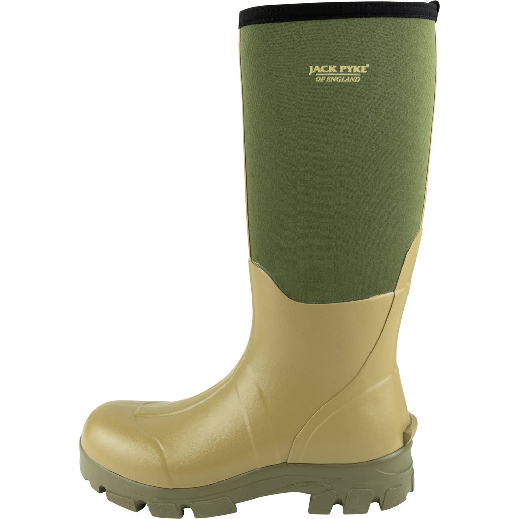 Holínky ASHCOMBE WELLINGTON neoprenové ZELENÉ vel. UK 8