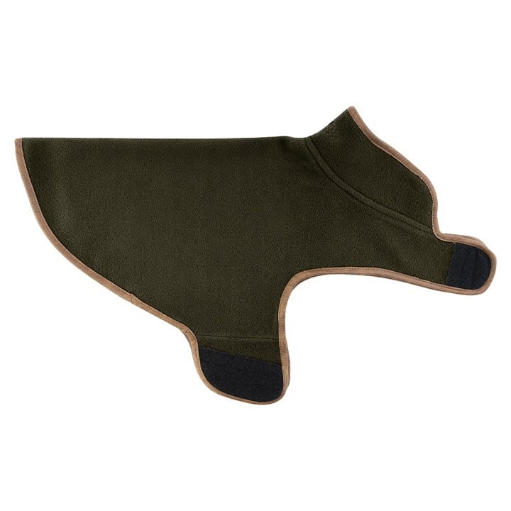 Vesta pro psa FLEECE TMAVĚ ZELENÁ vel. M