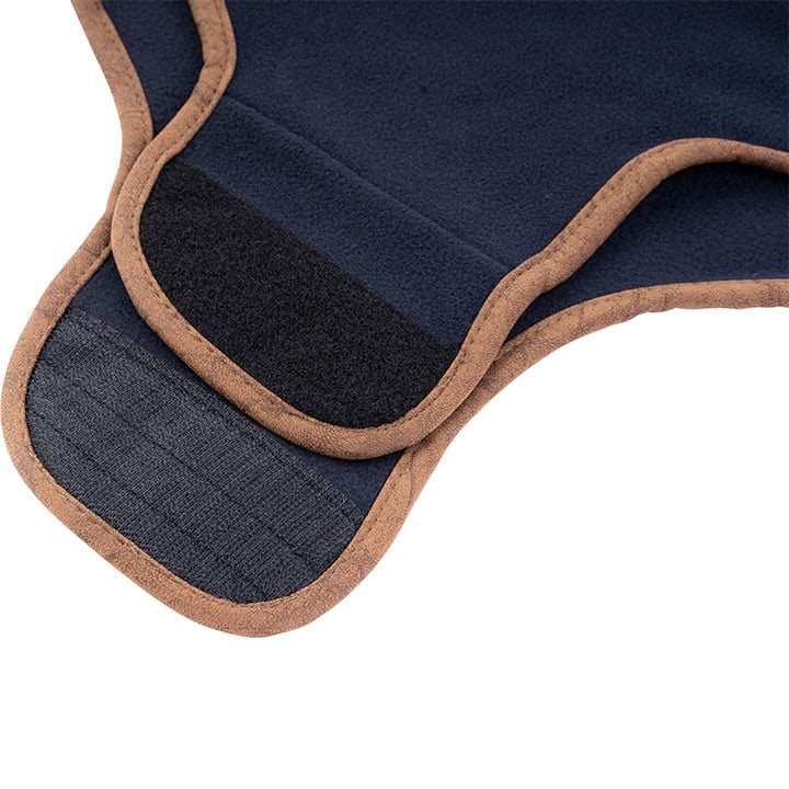 Vesta pro psa FLEECE TMAVĚ MODRÁ vel. L