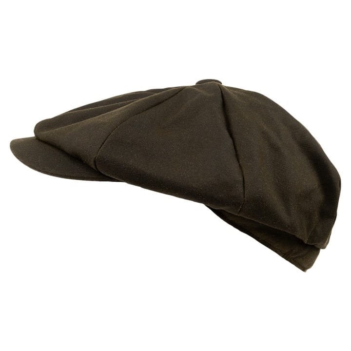Čepice BAKER BOY s kšiltem HNĚDÁ
