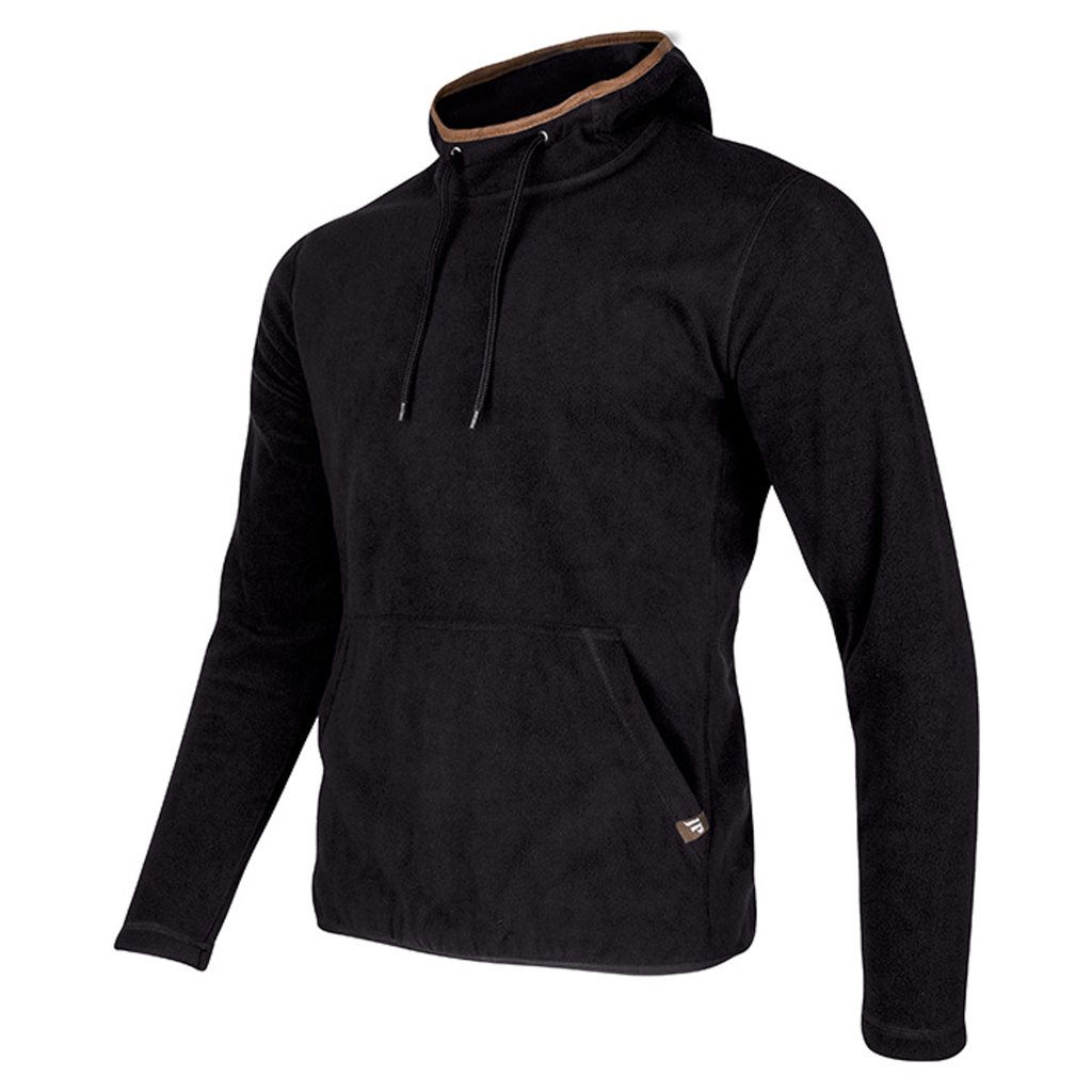 Levně Mikina s kapucí COUNTRY fleece ANTHRACIT