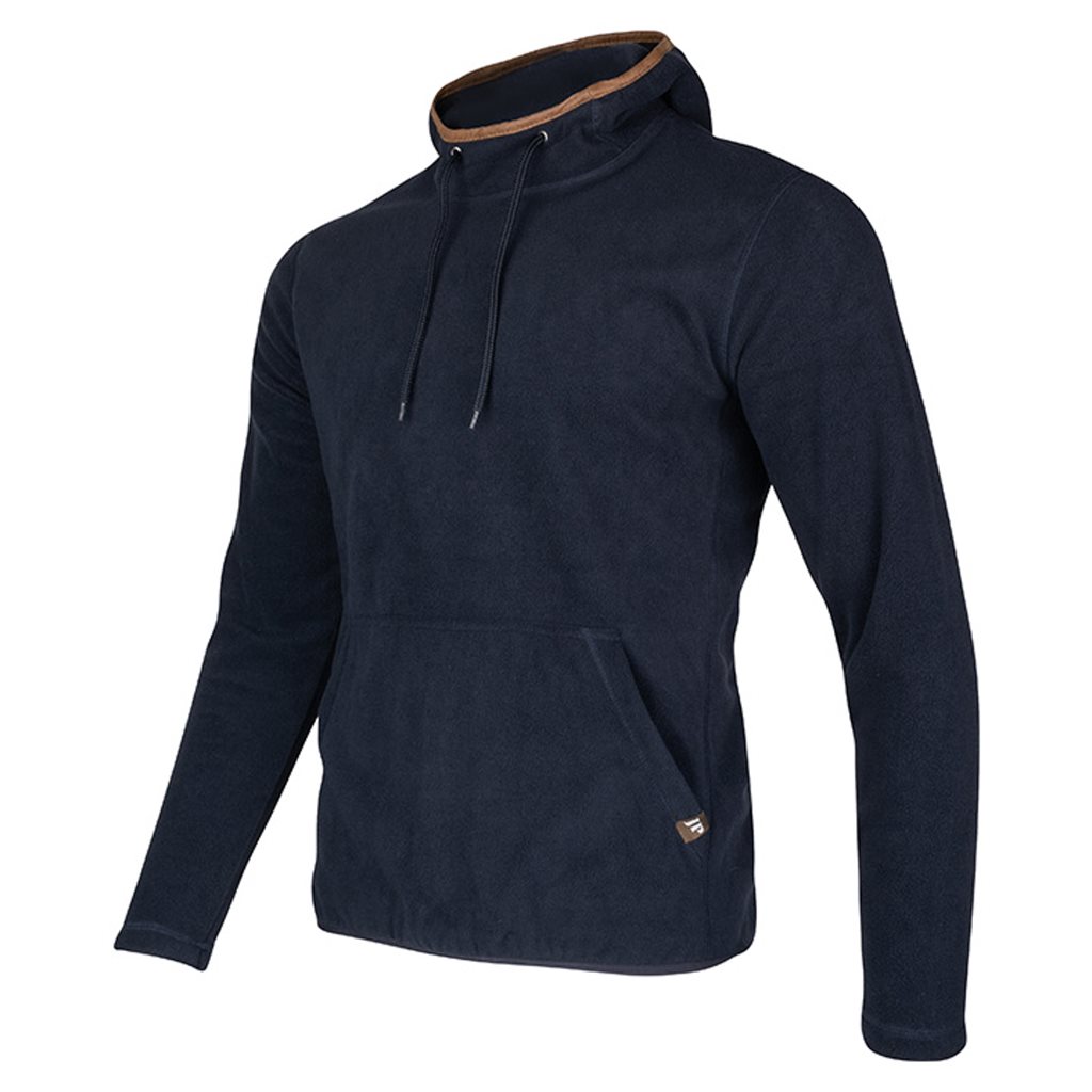 Mikina s kapucí COUNTRY fleece MODRÁ NAVY vel. XXL