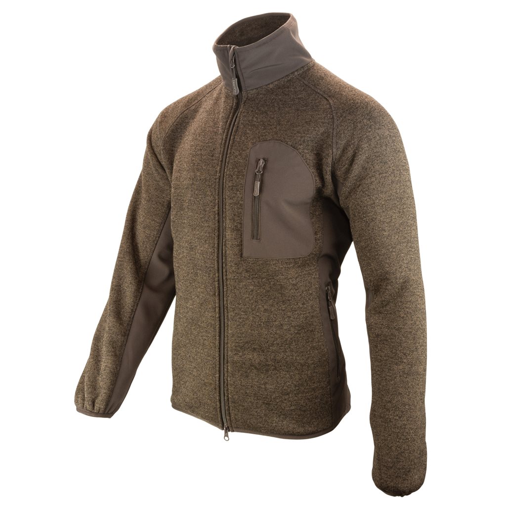Levně Mikina WEARDALE FLEECE HNĚDÁ