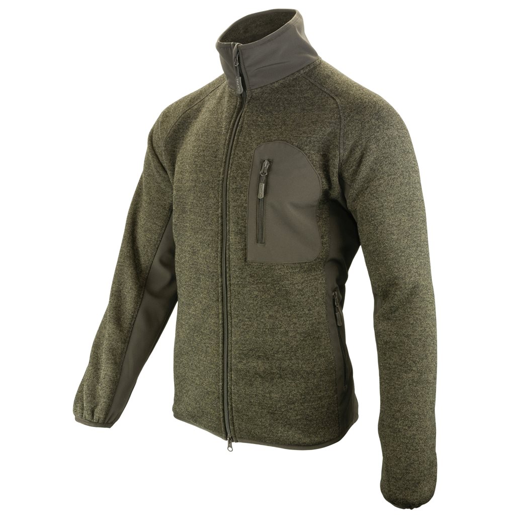Levně Mikina WEARDALE FLEECE ZELENÁ