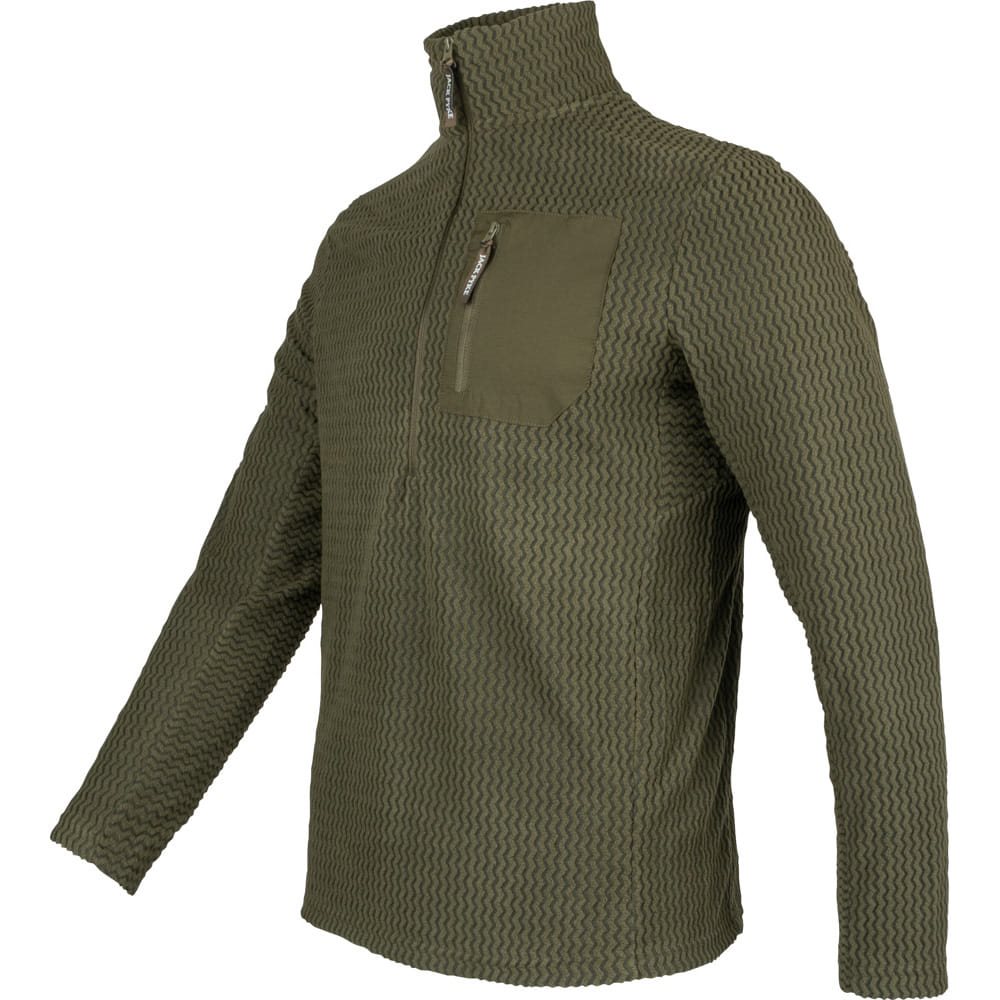 JACK PYKE mikina lehká Z FLEECE PULLOVER ZELENÁ vel.3XL
