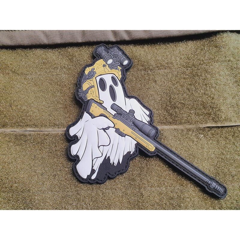 Levně JACKETS TO GO nášivka GHOST SNIPER plast velcro