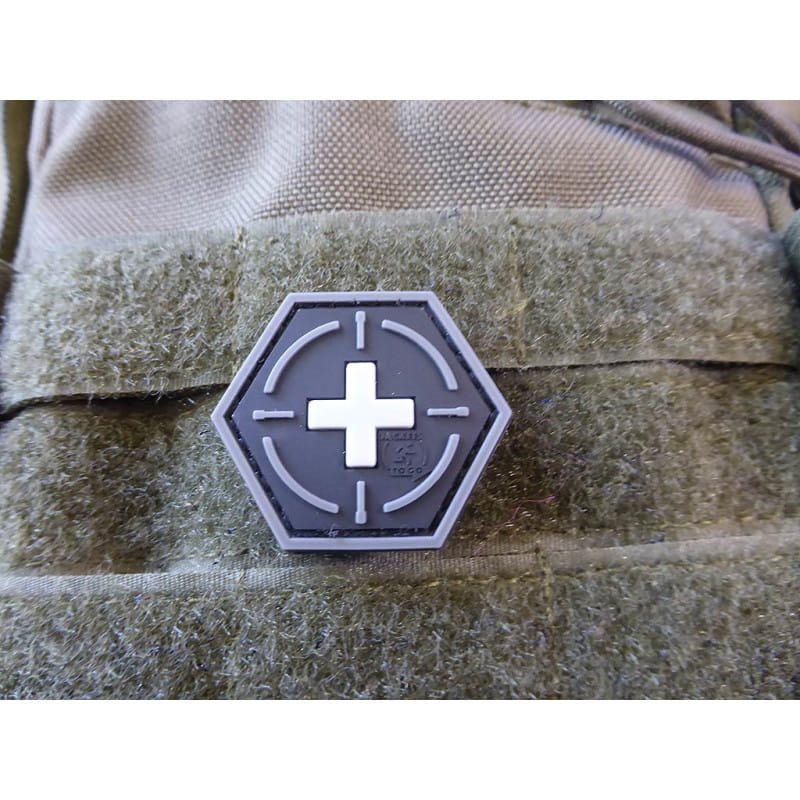 Levně JACKETS TO GO nášivka MEDIC RED CROSS plastová velcro SWAT