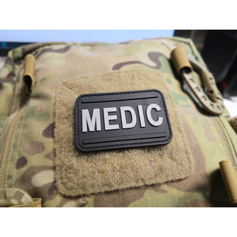 Nášivka MEDIC velcro ČERNÁ