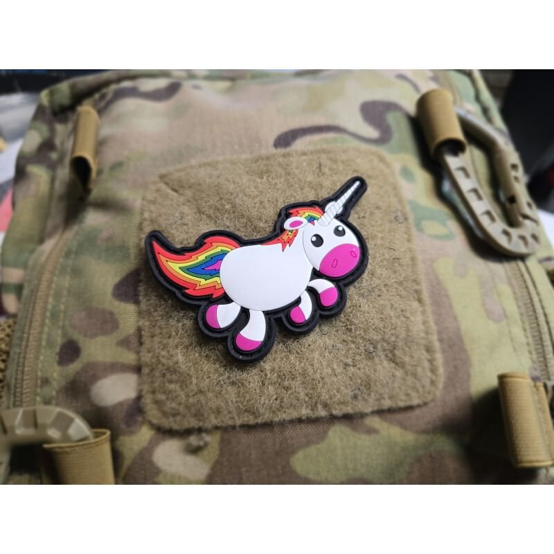 Nášivka ROCKET UNICORN velcro