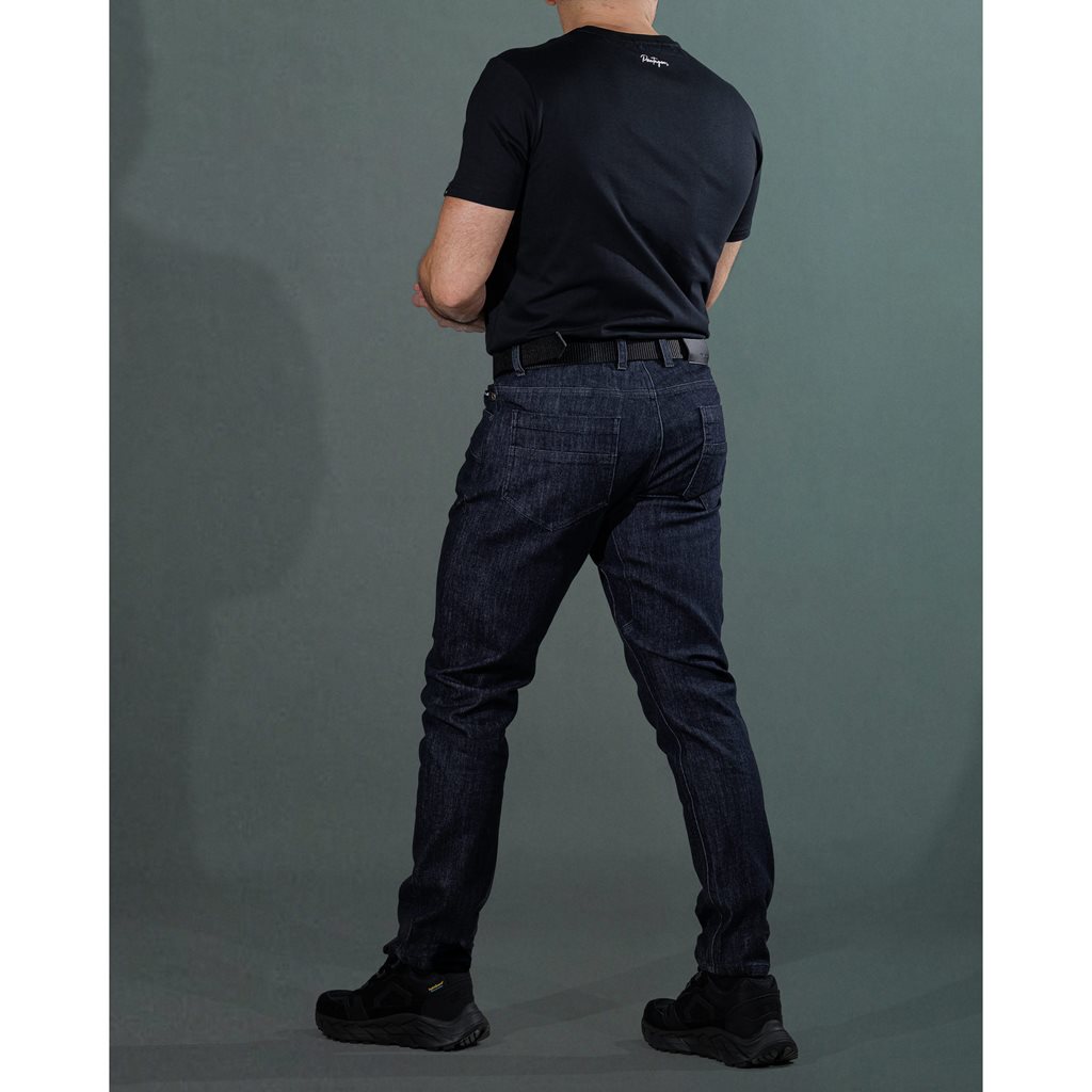 Kalhoty taktické džínové JASON Jeans TMAVĚ MODRÉ vel. 38-32