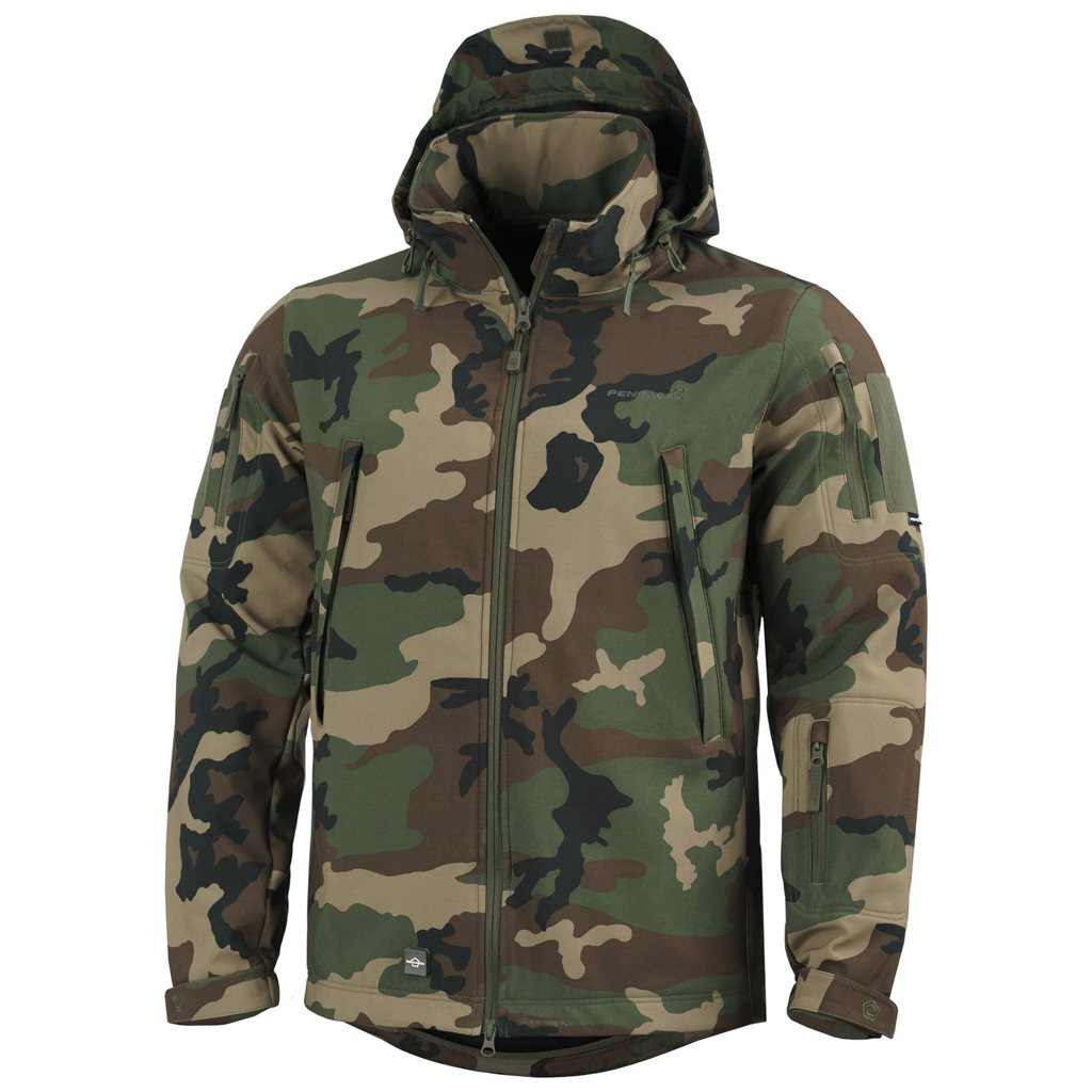Levně Bunda ARTAXES softshell US WOODLAND
