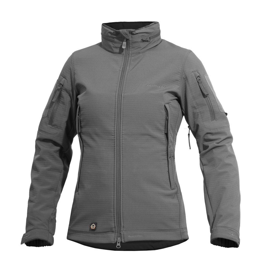 Levně Bunda dámská ARTAXES softshell WOLF GREY