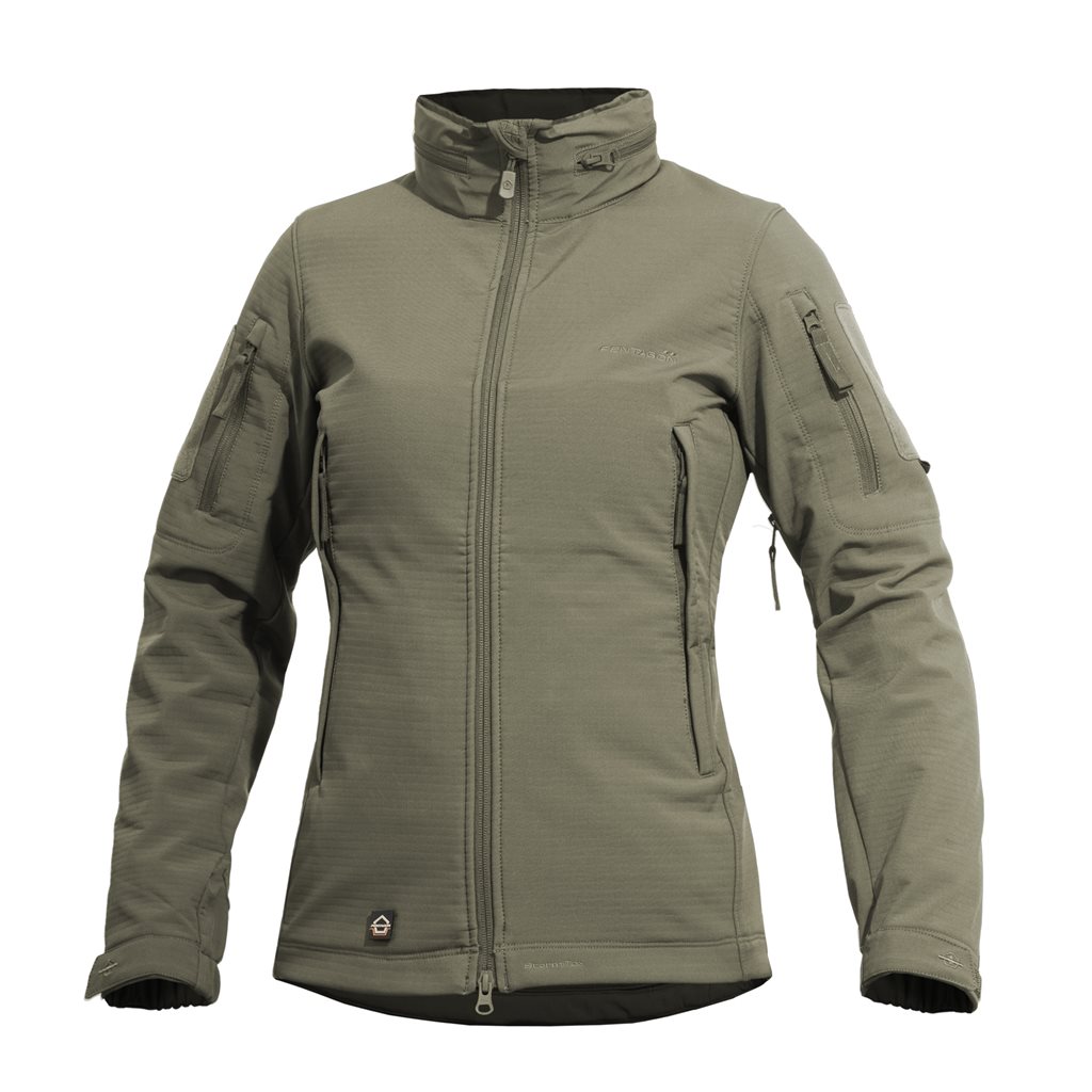 Levně Bunda dámská ARTAXES softshell RAL 7013