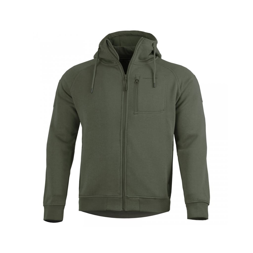 Levně Mikina LEONIDAS 2.0 CAMO GREEN