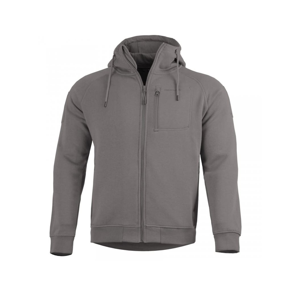 Mikina LEONIDAS 2.0 WOLF GREY vel. 4XL