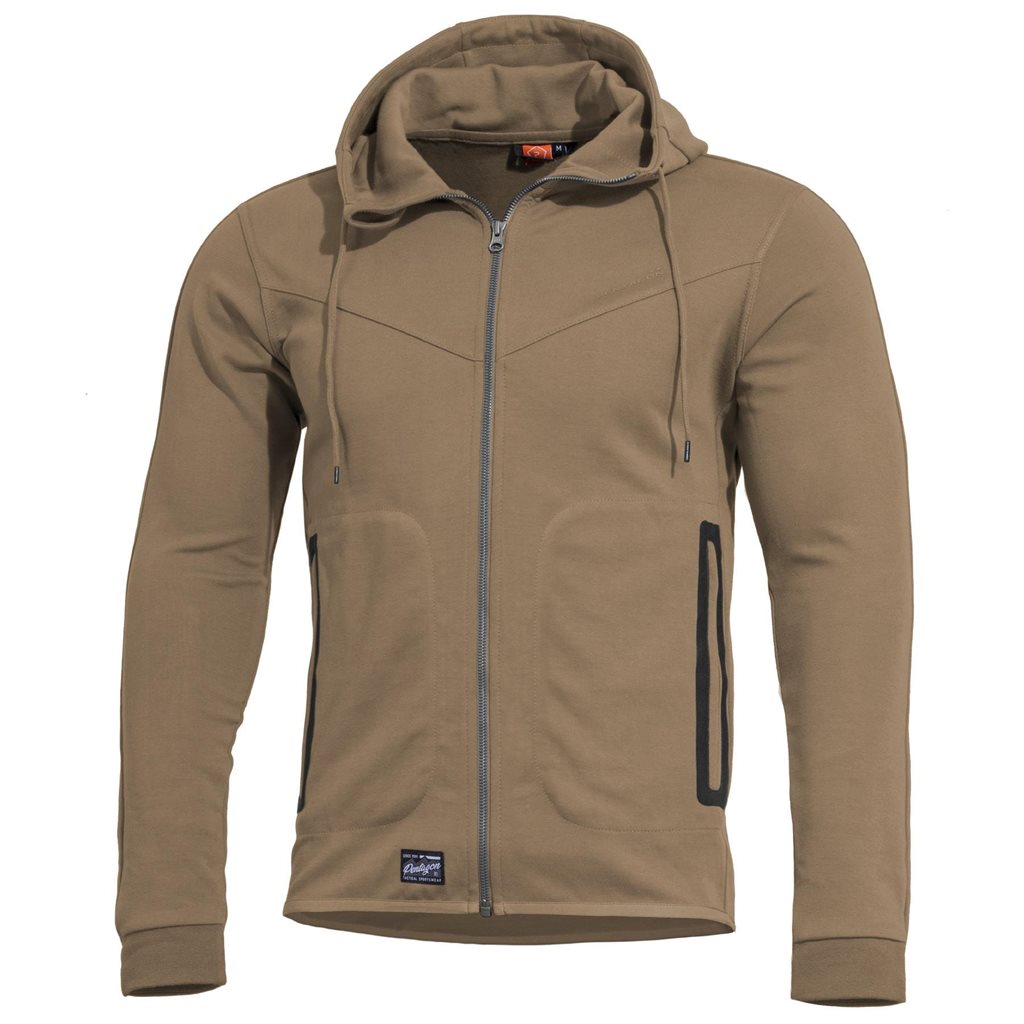 Mikina PENTATHLON 2.0 s kapucí COYOTE vel. 4XL