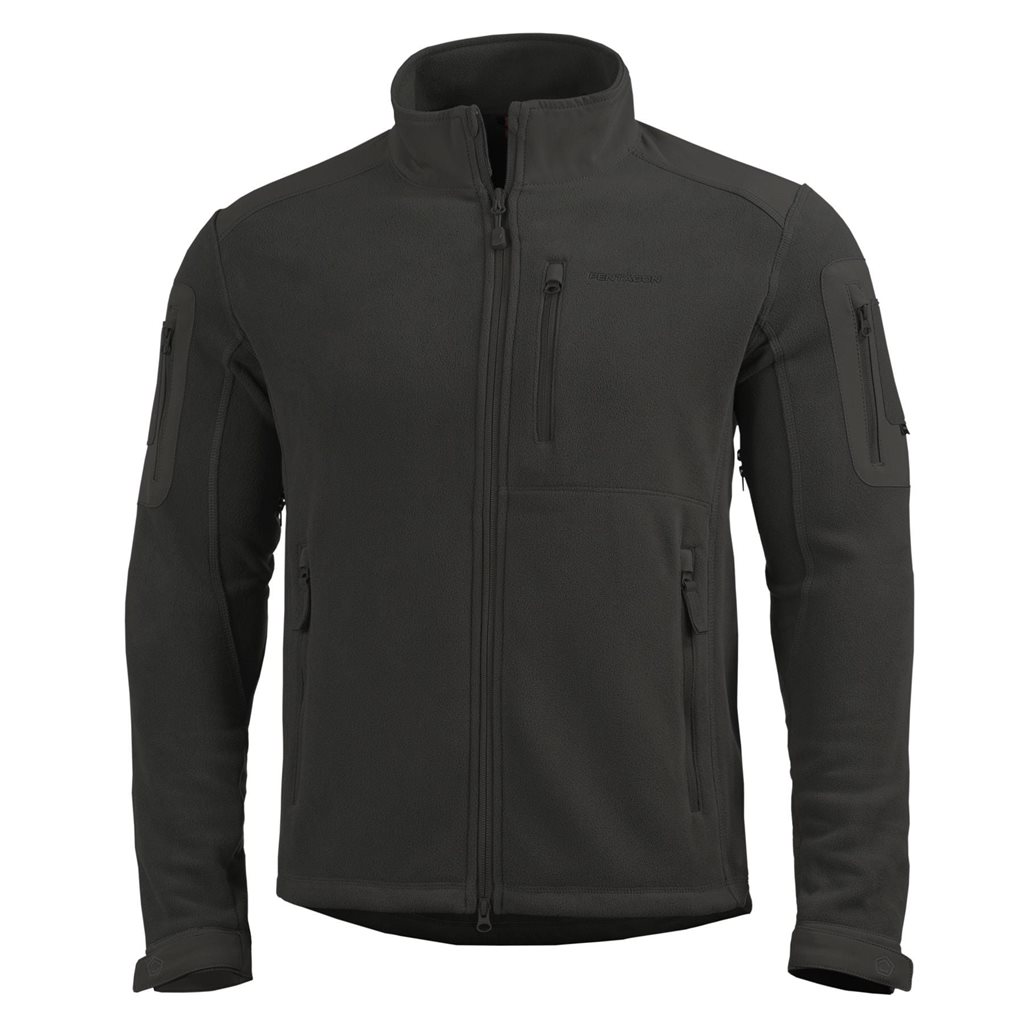 Levně Bunda PERSEUS 2.0 fleece ČERNÁ