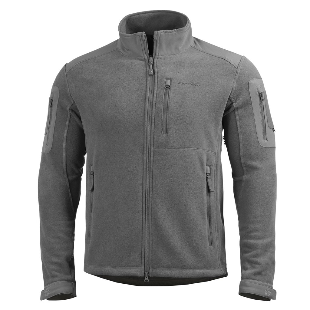 Levně Bunda PERSEUS 2.0 fleece ŠEDÁ