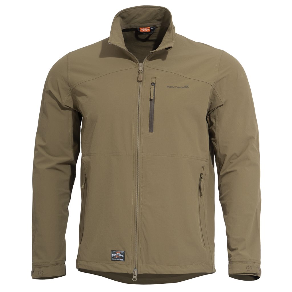 Levně Bunda ELITE LIGHT softshell COYOTE