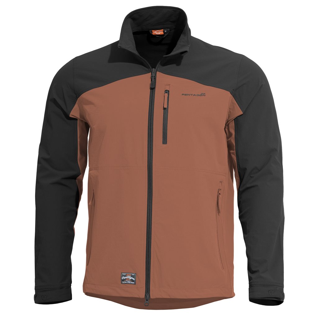 Levně Bunda ELITE LIGHT softshell MAROON RED