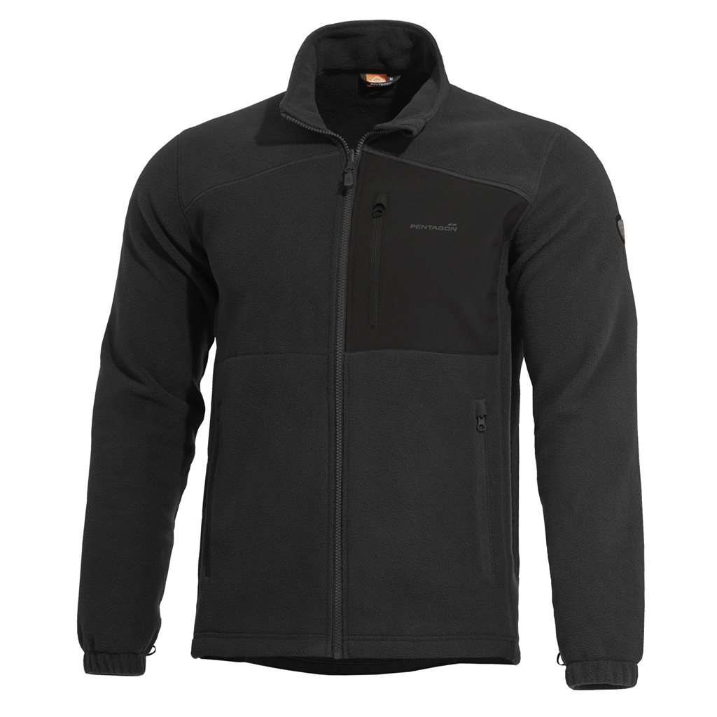 Levně Mikina ATHOS 2.0 fleece ČERNÁ