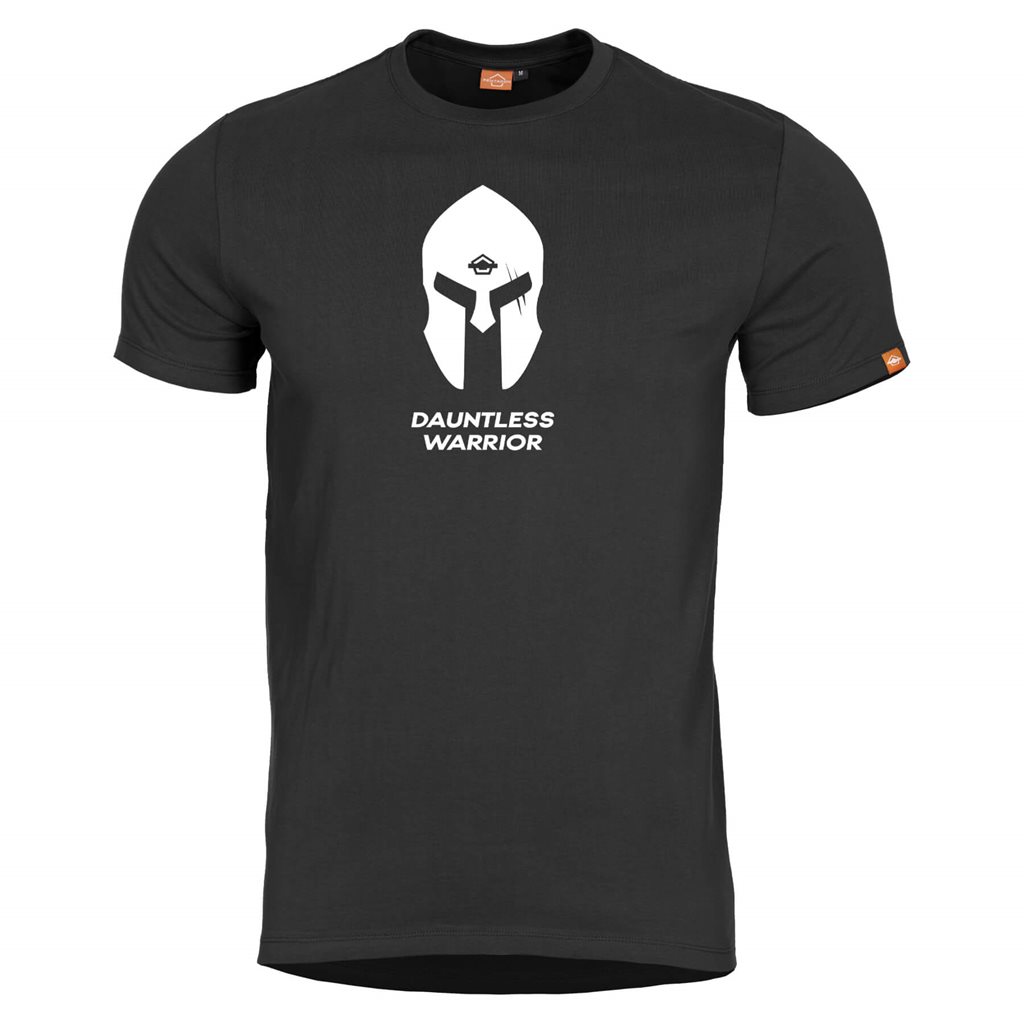 Levně Triko SPARTAN HELMET ČERNÉ