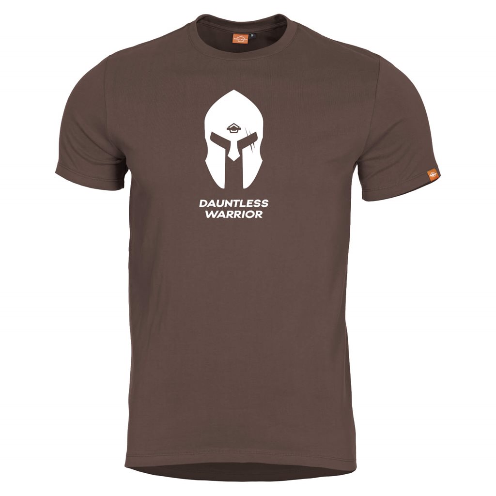 Triko SPARTAN HELMET TERRA BROWN vel. M