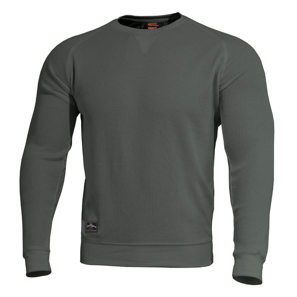 Levně Svetr ELYSIUM CAMO GREEN