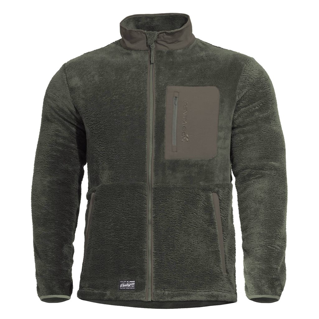 Levně Mikina GRIZZLY FULL-ZIP RAL 7013