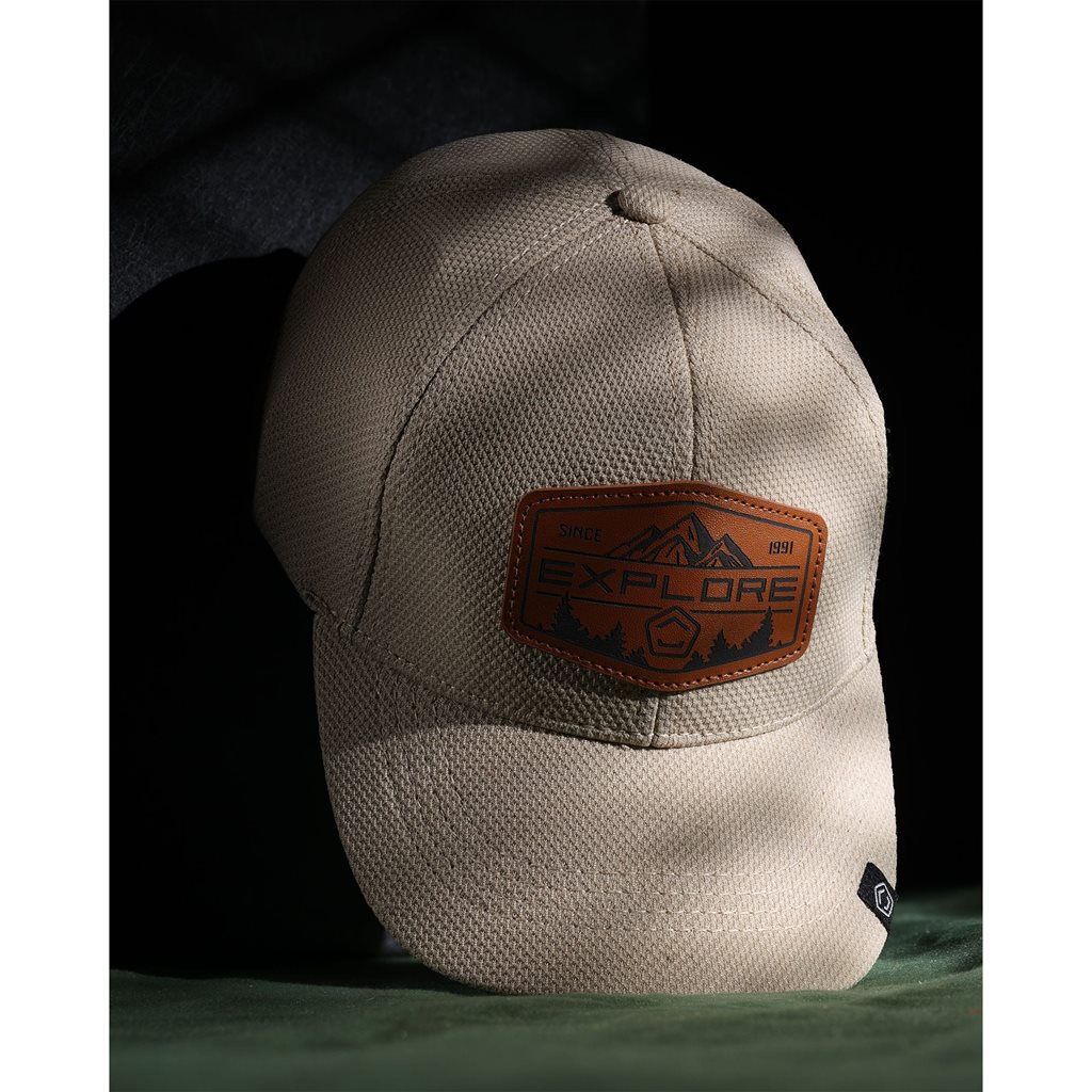 Čepice baseball EXPLORER MESH BB KHAKI