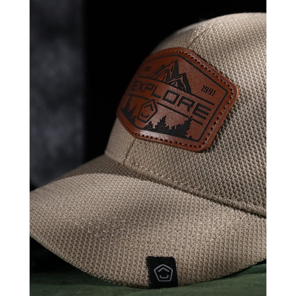 Čepice baseball EXPLORER MESH BB KHAKI