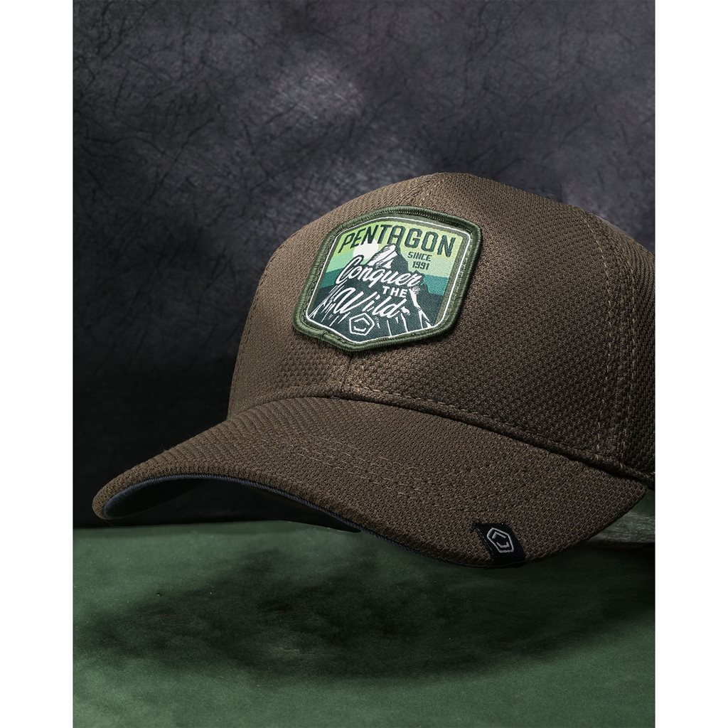 Čepice baseball CONQUER MESH BB RAL 7013