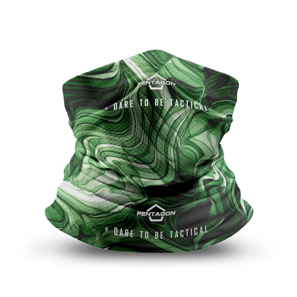 Levně PENTAGON nákrčník SKIRON LIQUID anatomicky tvarovaný EMERALD ZELENÝ