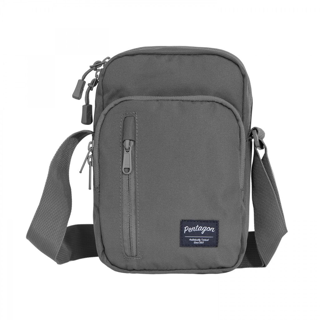 Levně PENTAGON taška KLEOS přes rameno ŠEDÁ - WOLF GREY