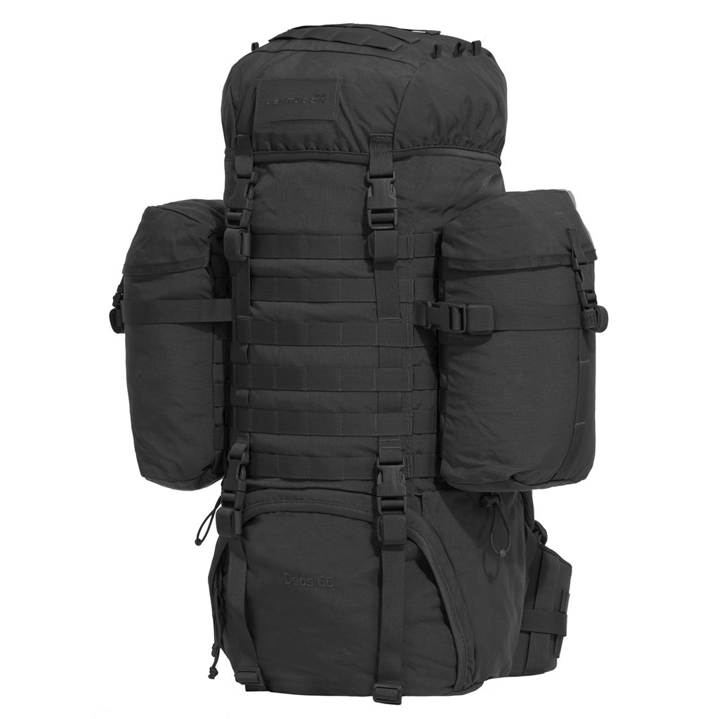 Levně PENTAGON batoh DEOS 65ltr. ČERNÝ