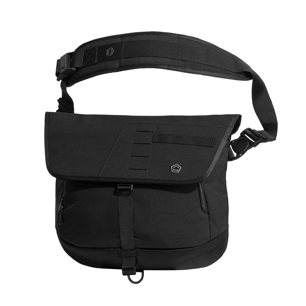 Levně PENTAGON taška přes rameno CONSUL SIDE MESSENGER ČERNÁ